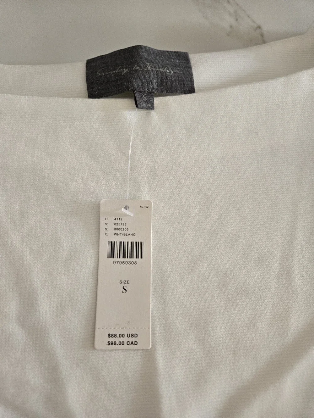 NWT Sunday in Brooklyn Lace-Sleeve Blouse
